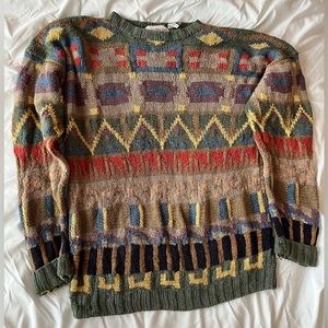 Barry Bricken Abstract Print Sweater